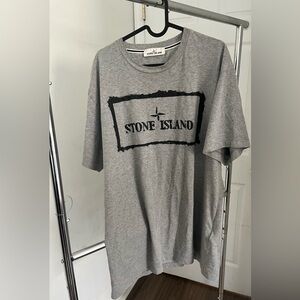 Stone Island Logo Printed T-Shirt